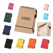Mini Portable Eco-Friendly Notepad with Pen