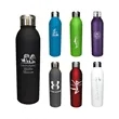 25 oz. Recycled Aluminum Bottle with Carabiner Lid, Laser En