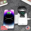 Loop 15W 3 in 1 Magnetic Folding Wireless Charger