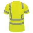 Red Kap Men's High Visibility Short Sleeve T-Shirt