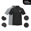 Men's Performance Polo Shirt With Bonded Collar