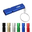 Emergency Survival Double Tube Whistle Keychain