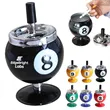 Pool Ball Spin Ashtray with Push-Down Lid for Bars and Gifts
