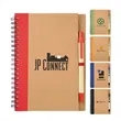 5" X 7" Eco Spiral Notebook With Pen
