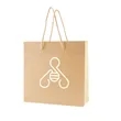 6x4x6'' Matt/Gloss 190GSM White Cardboard Gifts Bag