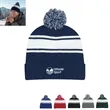 Advertising Promotion For Two-Tone Knitted Pom-Pom Hats