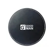 Round Pu Leather Coaster