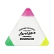 Creative Triangle Highlighter Colored Marker Pen