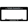 Car Plate Frames - Large space at top