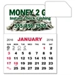 3" x 3.875" - Magnet Calendar Pad