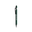 Soft Rubber Finish Click Metal Ballpoint Stylus Pen
