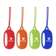 Oval Silicone Luggage Tags for Suitcases