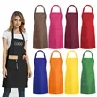 Waterdrop Resistant With 2 Pockets Cooking Kitchen Aprons