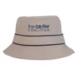 Cotton Bucket Hat with Trim