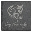 4" x 4" Square Slate Coaster