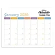Triumph® Calendars Small Monthly Desk Pad - Colors