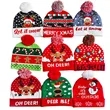 LED Light Winter Beanie Christmas Hat