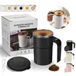 Self-Stirring Coffee Mug With Temp Display