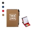 Custom Compact Notebook with Pen and Sticky Notes
