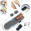 2 in 1 Rechargeable Chip Bag Sealer with Cutter