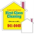 3.625" x 3.875 House Magnet
