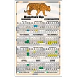 3.5 x 5.625 Square Cornered - School Calendar Magnet