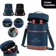Classic Insulated Double Wine Cooler Bag