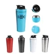 Single-Layer Stainless Steel Sports Shaker Bottle