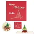 3D Pop Up Christmas Tree Greeting Card