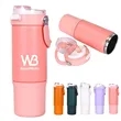 30 Oz Travel Mug Leakproof Straw Tumbler Bottle
