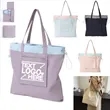 Customized Porter Polyester Shopping Cooler Tote Bags