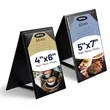 4"x6" A-frame Table Tent Double-sided Sign Corner Holder