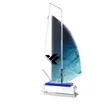 Sailboat Crystal Trophy