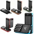 10000mAh Portable Solar Power Bank