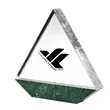 Marble triangular trophy