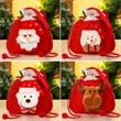 Christmas Gift Bags Drawstring Candy Pouch
