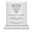 Lasered Acrylic Rectangle Award