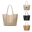 14in Minimalist Leather Tote Bag for Women Handbag
