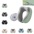 Memory Foam U-Shaped Neck Pillow with Portable Storage Case