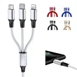3 In 1 Multi Usb Charging Cable