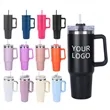40oz Stainless Steel Vacuum Tumbler with Straw