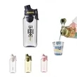 PC Plastic Sports Water Bottle with Carry Handle