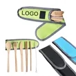 Bamboo Travel Utensil Set with Case
