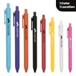 Soft Rubberized Touch Retractable Gel Pen