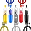 USB 3-in-1 Charging Cable with Capsule Case