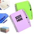 A6 Pocket-Sized Journal With Durable Plastic Cover