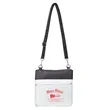 All Access Clear Crossbody Bag with Detachable...