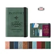 RFID Blocking Travel Wallet Passport Holder With Elastic