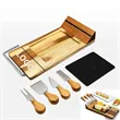 Kitchen Slicing Bamboo Cheese Board Platter