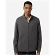 Devon & Jones Men's Berkley Textured Full-Zip Jacket